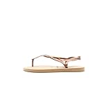 Havaianas Women's Luna, Rose Gold, 8-9.5 Narrow