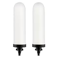 Survivor Filter Gravity Water Filter Replacement Pack - Includes 2 Ceramic Filters for Gravity Fed Water Filtration System, Removes Bacteria, Viruses, and Parasites