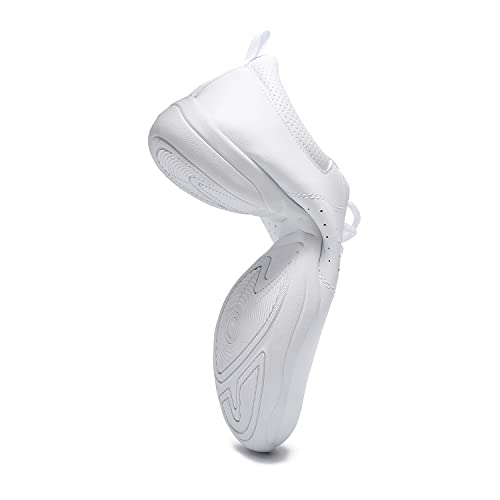 Landhiker Cheer Shoes Women White Dance Shoes Girls Youth Cheerleading Fashion Sports Shoes Tennis Training Athletic Shoes Flats thumb #4