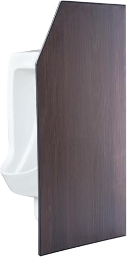Urinal Partition,Bathroom Partition,Toilet Protection Divider,Wall-Mounted Urinal Screen Toilet Partition for Hotel,Schools,Shopping Malls Public Places,Brown