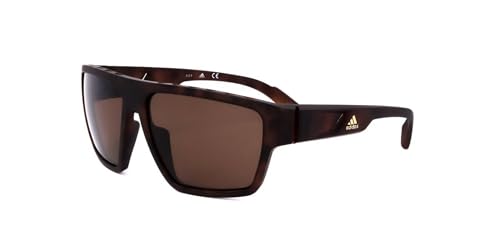 adidas メンズ Sp0008 サングラス, ブラウン, 61