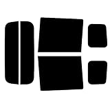 DAIHATSU ダイハツ トール/トールカスタム M900系 車種別 カット済み カーフィルム/ダークスモーク