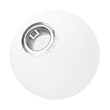 iplusmile Mattierter Glaslampenschirm Kugelform G9 8cm für Büro Garten und Geschäftsräume als Dekorative Beleuchtung