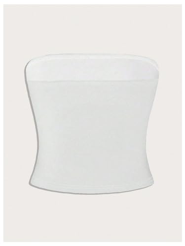 SOLY HUX Women's Y2k Graphic Tube Crop Top Strapless Sleeveless Summer Bandeau Tops2