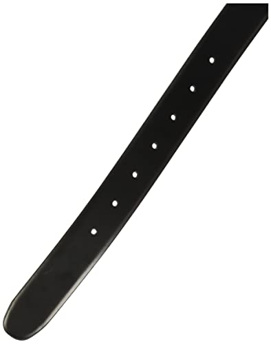 Perry Ellis Portfolio Men’s Reversible Cop Belt, Matte Leather, Burnished, Black Buckle, 1.5" Width (Available in Big & Tall)3