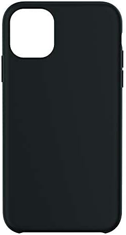 Carson & QuinnBlack Silicone Case - iPhone 11 Pro Max (2020) 6.5-inch Shockproof with Microfiber Lining, Black