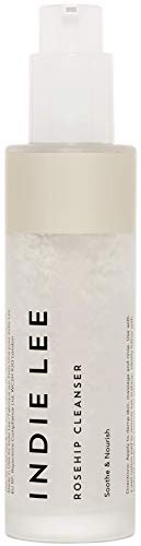 Indie Lee Rosehip Cleanser - Soothing & Nourishing Face Wash with Rosehip Seed Oil & Red Seaweed, Ideal for Sensitive Skin (4oz / 125ml)