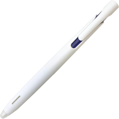 ゼブラ エマルジョンボールペン ブレン blen 0.7mm 軸・白 インク・青 BA88-BL