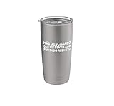 Más Descarado que un Sevillano Pidiendo Rebujito Vaso térmico de acero inoxidable de doble pared
