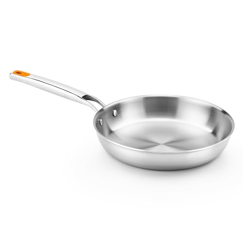 BRA Efficient Inox | Sartén 18 cm, tricapa (interior acero inox 18/10 + interior aluminio +...