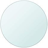 【Vantaggi del materiale】: Realizzato in vetro temperato resistente, questo piano offre una superficie protettiva durevole e facile da pulire per tavoli da pranzo, tavolini o tavoli da giardino.