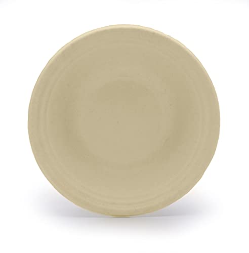 Tellus Products, Eco-Friendly (125-Count) 12 Oz Disposable Bowls - Compostable, Durable Tableware - Grown & Made in the USA - No PFAS Added (Natural Color) - Thumbnail 3