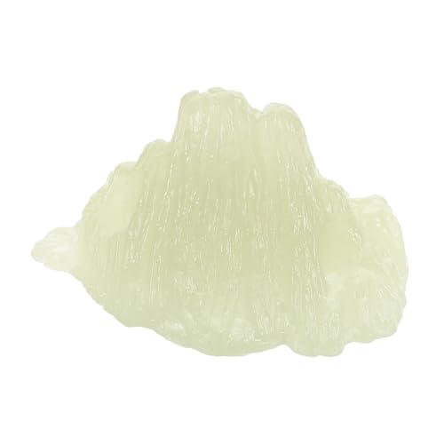 CIYODO Glowing Fish Tank Stones Decorative Aquarium Substrate Luminous Decor Garden Rocks