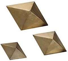 Uttermost Rhombus Champagne Accents, S/3 20007