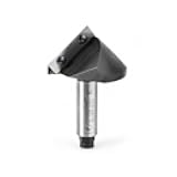 RC-1028 V Groove Router Bit CNC Insert 91 Deg x 1-5/16 x 3/4 Shank, Miter Fold Blade, Signmaking and Lettering