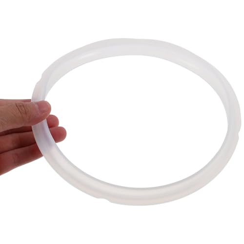 Veemoon 2 piezas de anillos de sellado de silicona de repuesto para ollas de presión eléctricas de 2l/2.5l, juntas de silicona compatibles con accesorios de cocina para el hogar miniatura 4