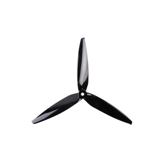 Hélices 7040 anti-vibrations 7 pouces tripales en polycarbonate pour drone de course