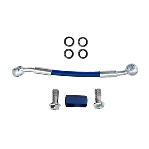 Flexible frein hydraulique M10 pour résoudre les durites trop courtes moto