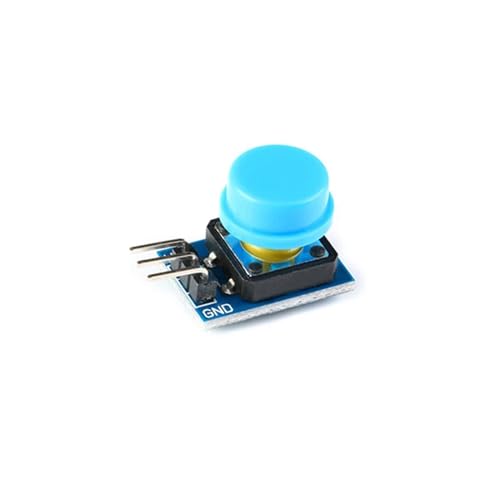 Interrupteur tactile 12X12MM grand bouton bleu bouton poussoir haut niveau x2