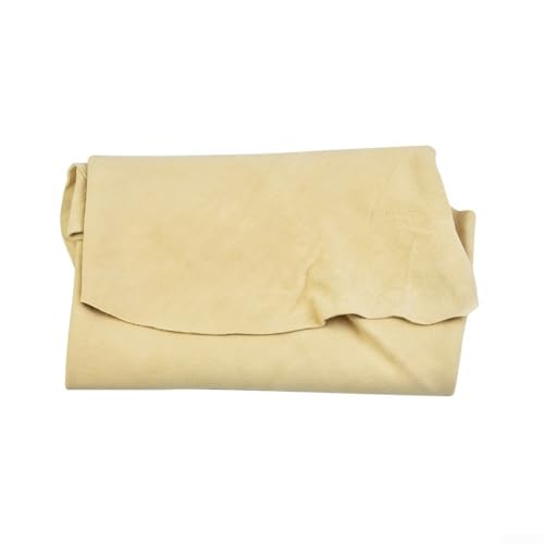Serviette de nettoyage en peau de chamois naturelle pour écrans de voiture, appareils photo, lunettes, bijoux, montres et argenterie, taille 70 x 40 cm