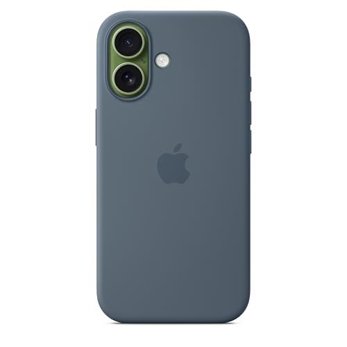 Image of Apple iPhone 17 Silicone Case with MagSafe - Anchor Blue 