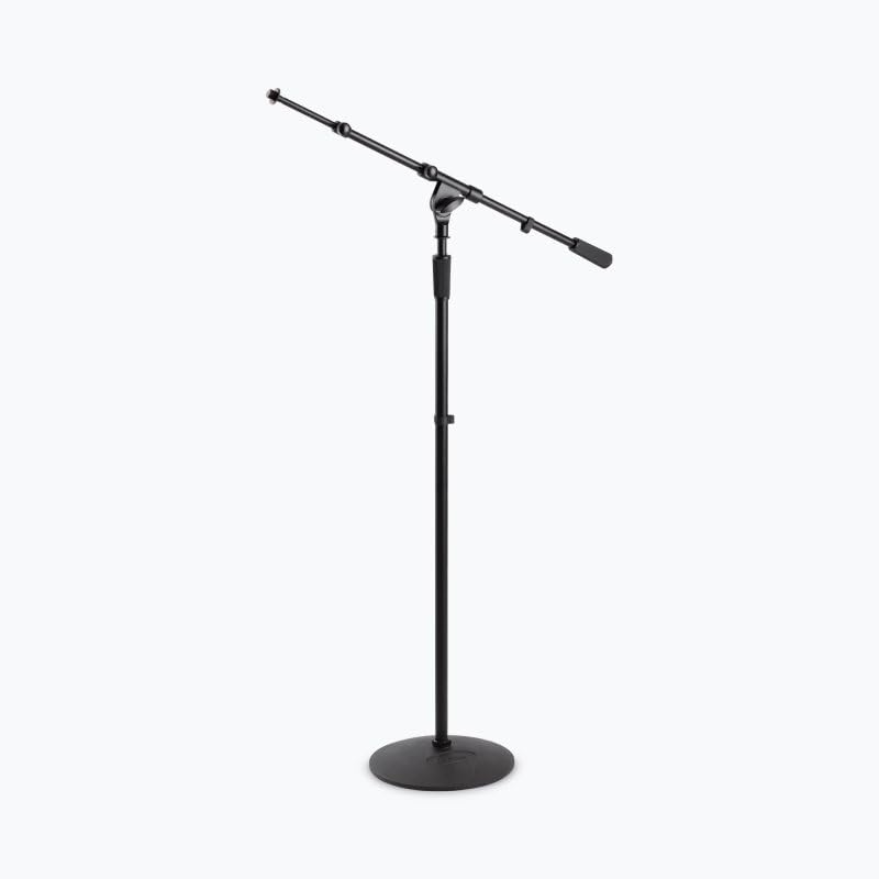 On-Stage MSA9800 Tele-Boom with Dual Microphone Capability,Black