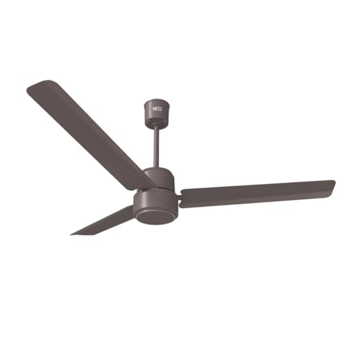 Image of Havells REO BLDC 1200MM 5 Star Rated Ceiling Fan| Air Flow: 220 CMM| Speed: 350 RPM|Watt: 33W| Reverse Rotation Mode| Timer Setting| 2 Year Door Step Warranty By Manufacturer (Unnovate, Stone Grey)
