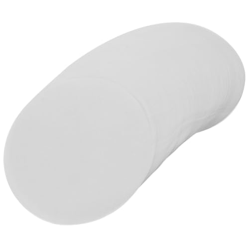 GATHINESS 200 Hojas de Papel de Hornear Multifunción Blanco, Papel para Hamburguesas Antiadherente y Absorbente de Aceite, Resistente al Calor para Uso en Casa
