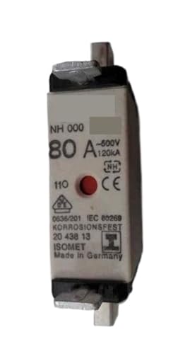Fusible NH000 35A 80A 500V cartouche de rechange haute performance