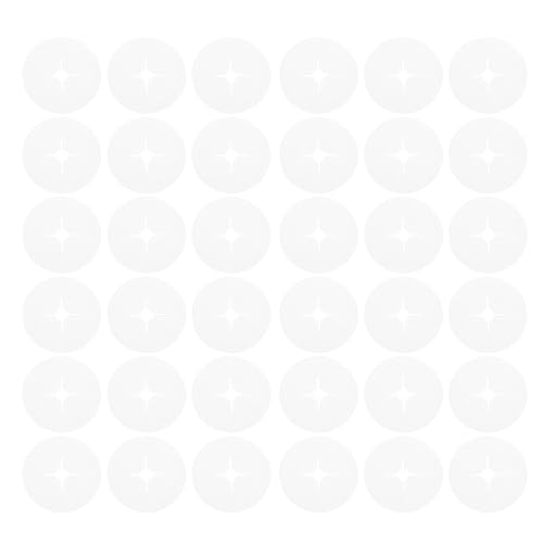 BESPORTBLE Fermagli per Ganci a Piolo in Plastica Trasparente Stabilizzatori per Pannelli Forati Set da 100 Clip di Bloccaggio per Espositori al Dettaglio Accessori per Mensole per