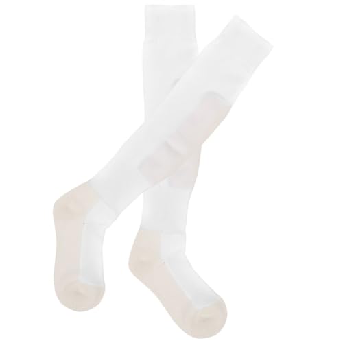 Calcetines de esgrima con protección gruesa Gatuida, calcetas altas cómodas para snowboard