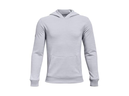 Sweat à capuche Under Armour garçon en polaire gris L Storm