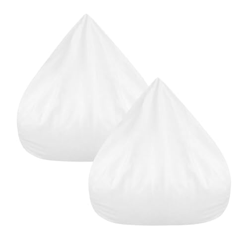 KONTONTY 2piezas Funda Interior para Puff Gigante sin Relleno Funda Extraíble y Transpirable para Sofá Perezoso Fácil de Limpiar para Salón Dormitorio y Zona