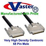SCSI Cable, VHDCI SCSI (SCSI-5) LVD/SE Cable - .8mm 68-pin VHDCI Male to Male_ 6 Ft