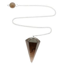 Smoky Quartz Crystal Pendulum