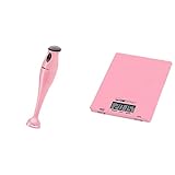 Clatronic Stabmixer/Pürierstab/Blender/Stab-Mixer/Stick/Mixstab SM 3577; Edelstahl-Schlagmesser; für Smoothie, Kürbispüree & KW 3626 Küchenwaage bis 5 kg