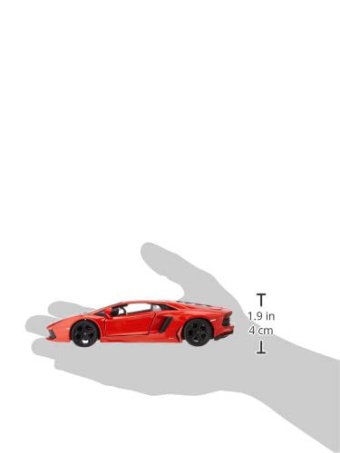 Maisto Lamborghini Aventador Lp 700-4 Diecast Vehicle (1:24 Scale), Metallic Orange #TOP5
