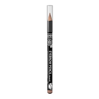 Lavera, Blonde Eyebrow Pencil - Long-Lasting Define, Fuller, Natural-Looking Brows, Easy to Sharpen, Organic, Vegan