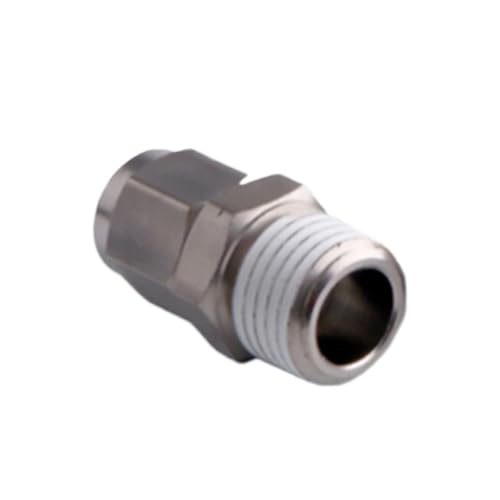 Conector BKC0806-02 recto con contratuerca para manguera neumatica industrial 3