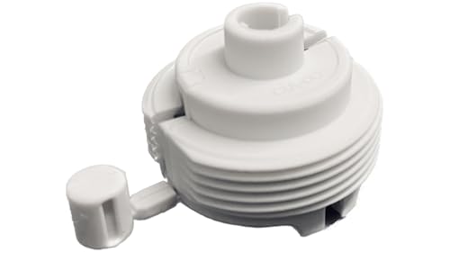 Thermostat Adapter für Heizungsventile RA, RAV, RAVL, Caleffi, Giacomini und M28 x 1,5 aus Kunststoff in Lichtgrau (Thermostat Adapter Set)
