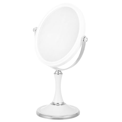 Espejo de maquillaje ovalado doble cara 6 pulgadas miniatura 1