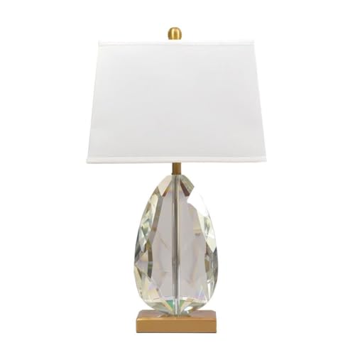 MPOPO Lámpara de Lectura Lámpara de Mesa de Cristal, lámpara de Noche Moderna for Dormitorio, lámpara Sencilla for decoración del hogar Lámpara para Escritorio