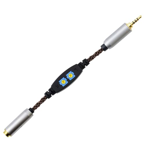 Cable de 2,5 mm a 4,4 mm OFC de 8 núcleos para audio de alta fidelidad sin pérdidas