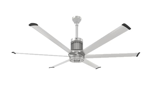 Image of Big Ass Fans - i6, Smart Indoor Ceiling Fan (72 inch, Brushed Aluminum)