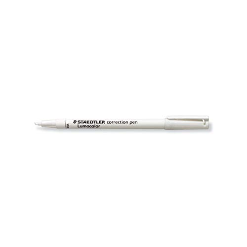 Staedtler Lumocolor Correction Pen each correction pen each [PACK OF 10 ]