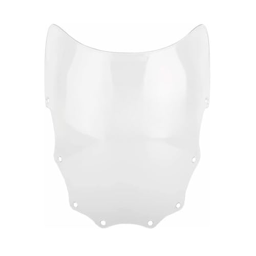 Spoiler d'extension pare-brise de moto transparent pour bulle de GPZ500 2004-2009