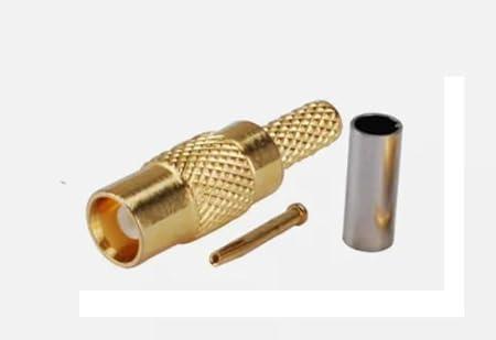 NISTECH MCX Female Crimp Jack Female Straight RF Connector for RG316 RG179 RG174 Cable 50 Ohm - 1 pc-image-37