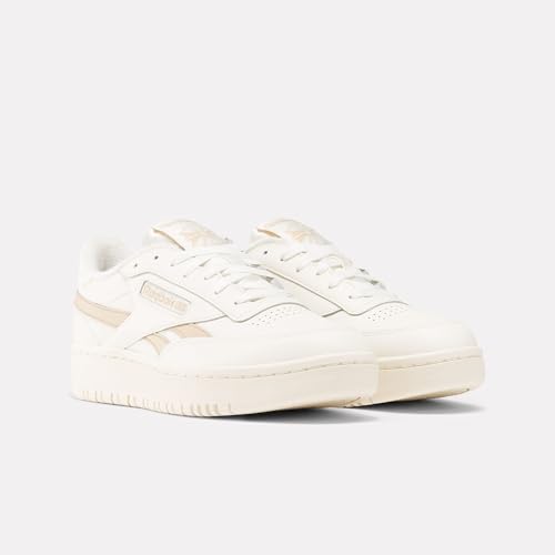 Image of Reebok Women's Club C Double Revenge Trainers, Chalk Oat Chalk, 9