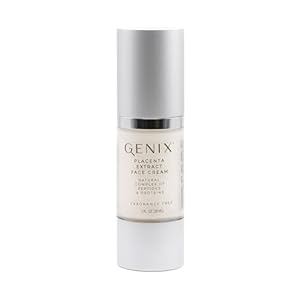 GENIX Beauty Face Cream – Anti-Aging, Anti-Wrinkle, Vitamin C & Firming Moisturizer, Clinically Proven Skincare to Hydrate, Repair, and Restore Skin. Fragrance-Free, for All Skin Types – 1 FL OZ
