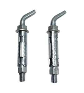 Heavy Duty L-Hook Geyser Hanging Fastener, Suitable for Racold, AO Smith & Other Brands (5 Year Warranty) - Match and Buy